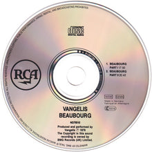 Load image into Gallery viewer, Vangelis : Beaubourg (CD, Album, RE)
