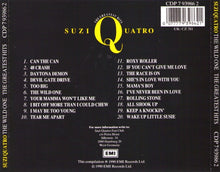 Load image into Gallery viewer, Suzi Quatro : The Wild One - The Greatest Hits (CD, Comp)
