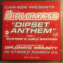 Load image into Gallery viewer, The Diplomats : Dipset Anthem  (CD, Single, Promo)
