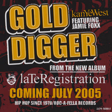 Load image into Gallery viewer, kanYeWest* Featuring Jamie Foxx : Gold Digger (CD, Single, Promo)
