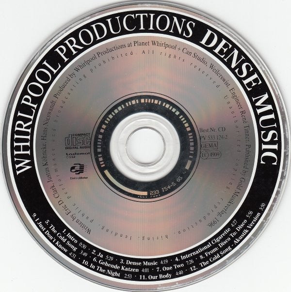 洋楽 WHIRLPOOL PRODUCTIONS DENSE MUSIfC Buy Whirlpool Productions : Dense Music (CD, Album) Online for a
