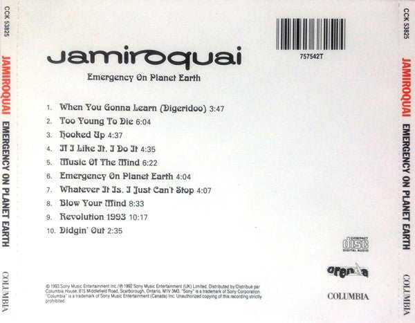 Buy Jamiroquai : Emergency On Planet Earth (CD, Album, Club