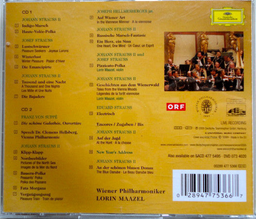 MAAZEL/WIENER PHILHARMONIKER MD ミニディスク MAAZEL/WIENER PHILHARMONIKER MD ミニディスク