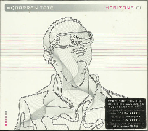 Darren Tate : Horizons 01 (CD, Album, Mixed, Dig)