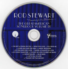 Load image into Gallery viewer, Rod Stewart : Thanks For The Memory... The Great American Songbook Volume IV (CD, Album)
