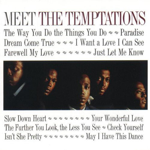 The Temptations : Meet The Temptations (CD, Album, RM)