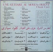 Load image into Gallery viewer, Claude Ciari : Une Guitare Au Moyen-Orient (LP, Album)

