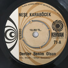Load image into Gallery viewer, Neşe Karaböcek : Dertler Benim Olsun / At Kadehi Elinden (7&quot;, Single)
