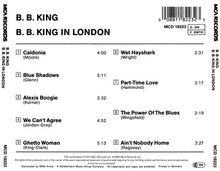 Load image into Gallery viewer, B.B. King : In London (CD, Album)

