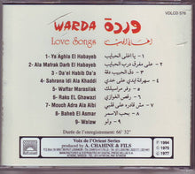 Load image into Gallery viewer, وردة* = Warda : أغاني حب = Love Songs (CD, Album, RE)
