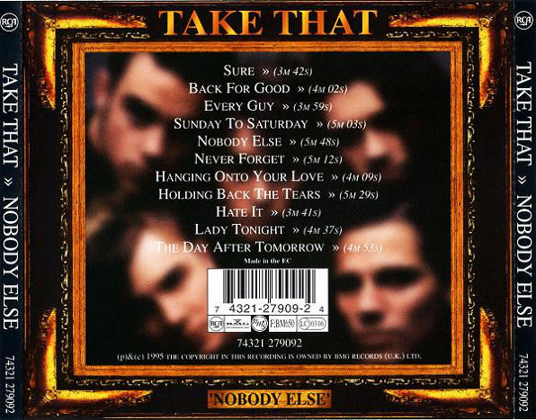 Buy Take That : Nobody Else (CD, Album) Online for a great price