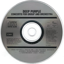 Load image into Gallery viewer, Deep Purple &amp; The Royal Philharmonic Orchestra, Malcolm Arnold : Concerto For Group And Orchestra (CD, Album, RE)
