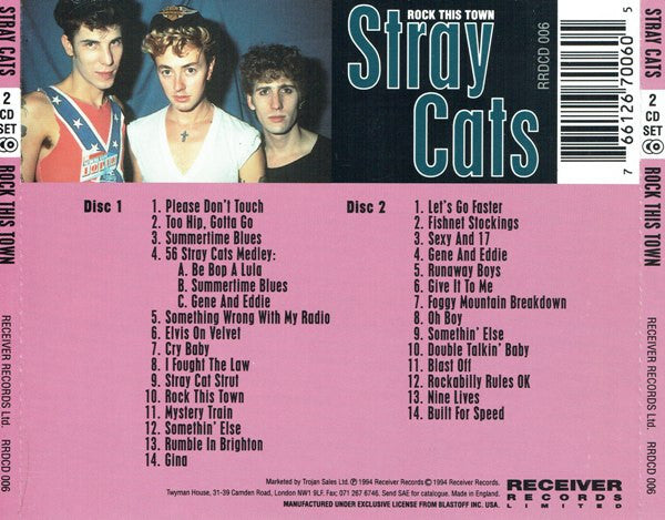 STRAY CATS - BUILT FOR SPEED (maxi 45t) Stray Cats – Built