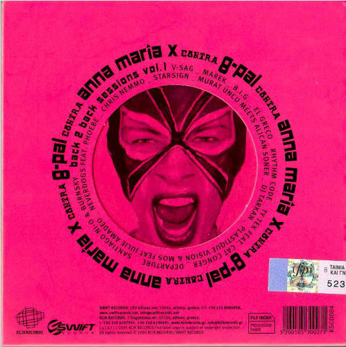 G-Pal Contra Anna Maria X : Back 2 Back Sessions Vol.1 (CD, Comp, Mixed)
