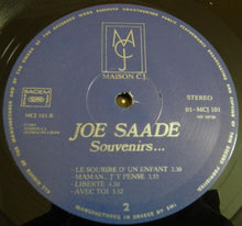 Load image into Gallery viewer, Joe Saade* : Souvenirs... (LP, Album)
