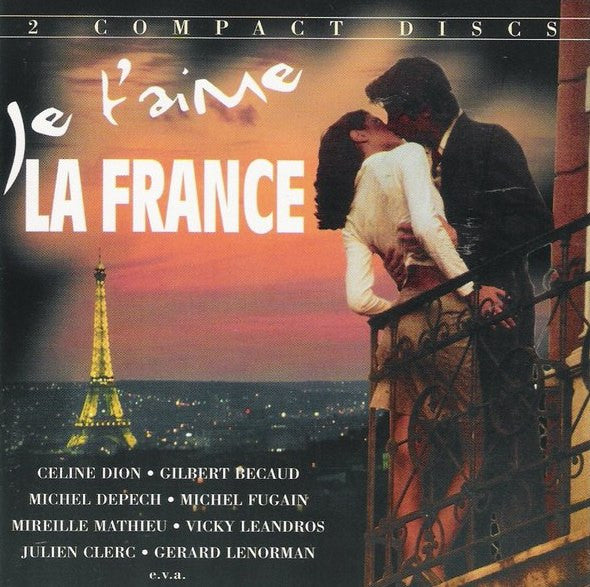Various : Je T'aime La France (2xCD, Comp)