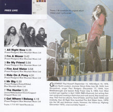 Load image into Gallery viewer, Free : Free Live (CD, Album, RE, RM, Uni)
