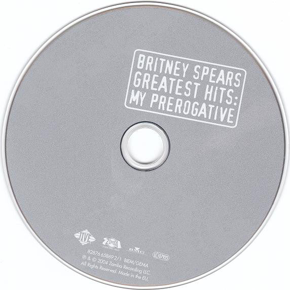 Britney Spears - Greatest Hits : My Prerogative (Limited