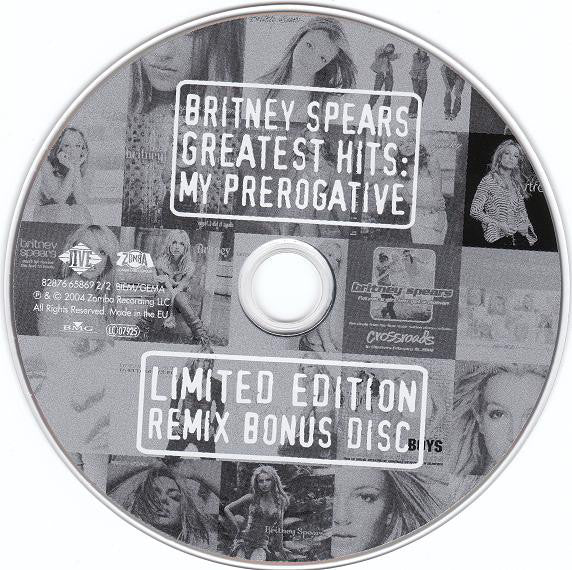 Buy Britney Spears : Greatest Hits: My Prerogative (2xCD