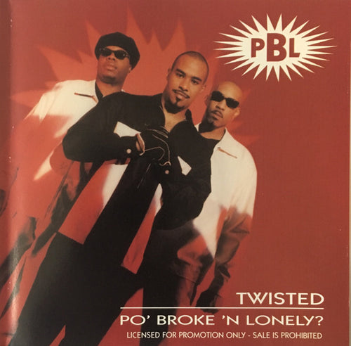 Po' Broke & Lonely : Twisted  (CD, Single, Promo)