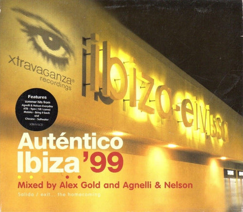 Alex Gold And Agnelli & Nelson : Auténtico Ibiza '99 (2xCD, Comp, Mixed)