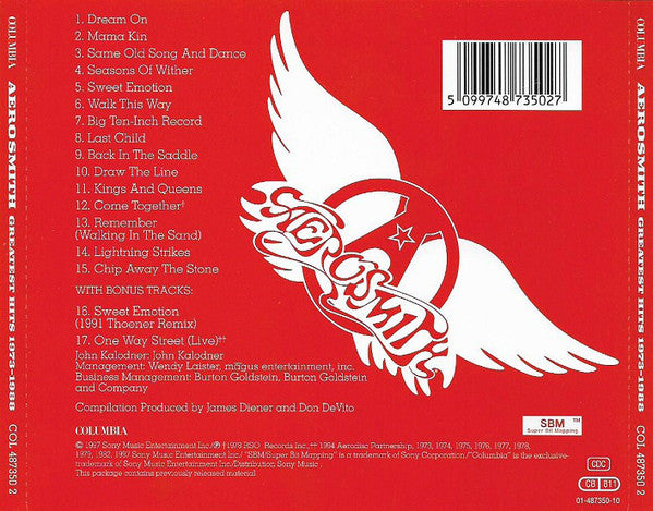 Buy Aerosmith : Aerosmith's Greatest Hits 1973-1988 (CD