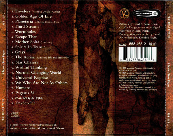 Buy 4hero* : Two Pages (CD, Album) Online for a great price – Disc