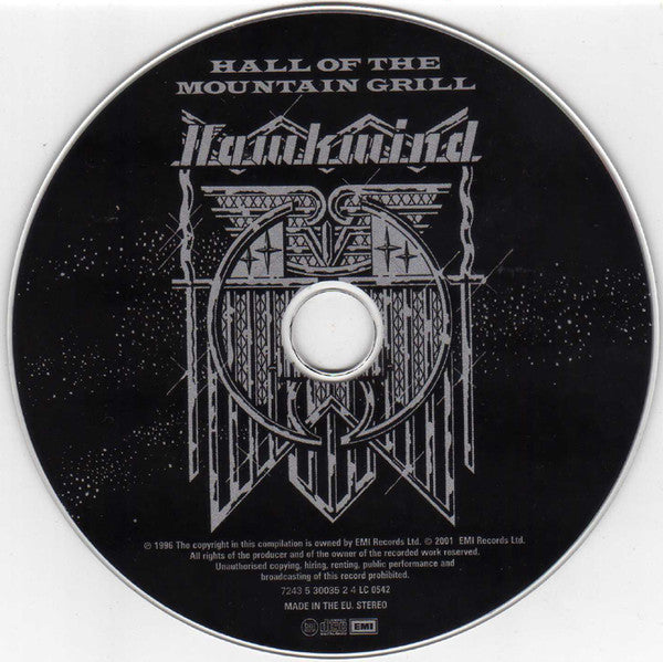 Buy Hawkwind : Hall Of The Mountain Grill (CD, Album, RE, RM