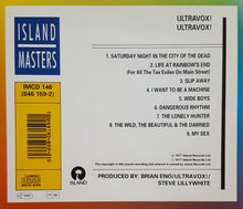 Load image into Gallery viewer, Ultravox!* : Ultravox! (CD, Album, RE)
