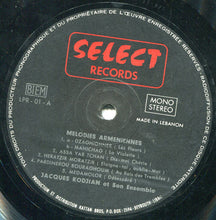 Load image into Gallery viewer, Jacques Kodjian Et Son Ensemble : Mélodies Armeniennes (LP, Album)
