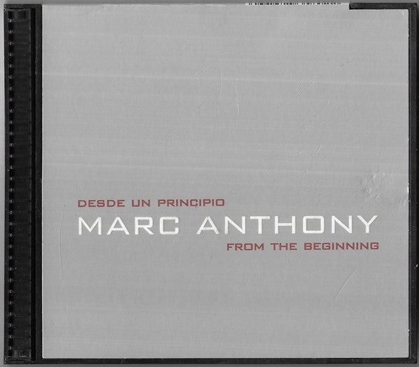 Marc Anthony : Desde Un Principio / From The Beginning (CD, Comp)