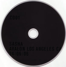 Load image into Gallery viewer, Sasha : Avalon, Los Angeles, CA, 24/06/06 (2xCD, Ltd, Mixed)
