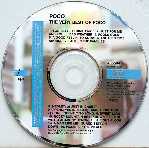 Buy Poco (3) : The Very Best Of Poco (CD, Comp) Online for a