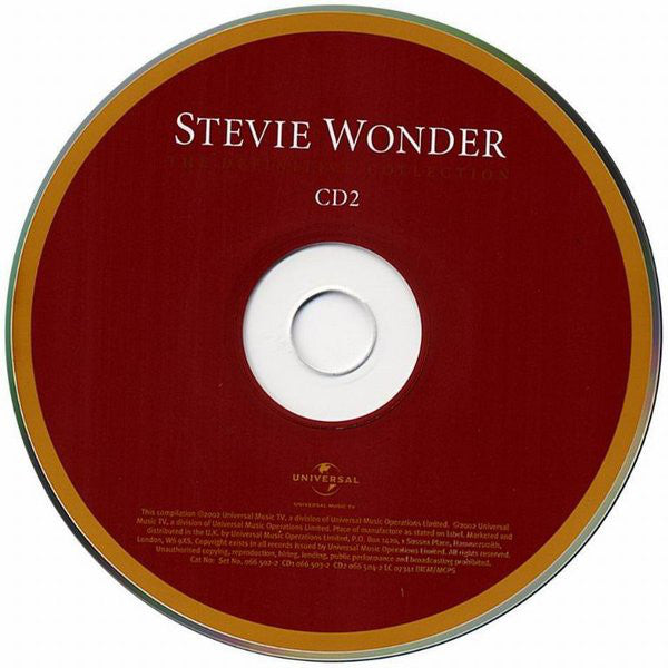 Buy Stevie Wonder : The Definitive Collection (2xCD, Comp) Online