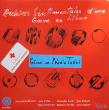 Load image into Gallery viewer, Nadia Tuéni : Archives Sentimentales D&#39;une Guerre Au Liban (LP)

