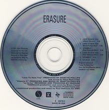 Load image into Gallery viewer, Erasure : Love To Hate You (CD, Maxi, Dig)
