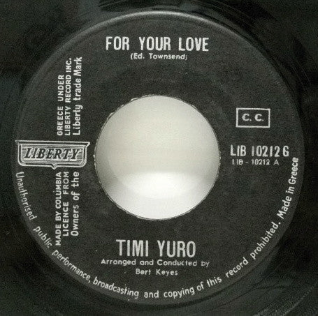 Timi Yuro : For Your Love (7