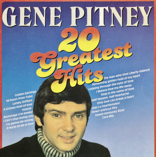 Gene Pitney : 20 Greatest Hits (CD, Comp)