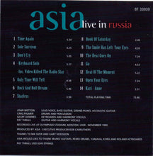 Load image into Gallery viewer, Asia (2) : Live In Russia (CD, Album, RE)
