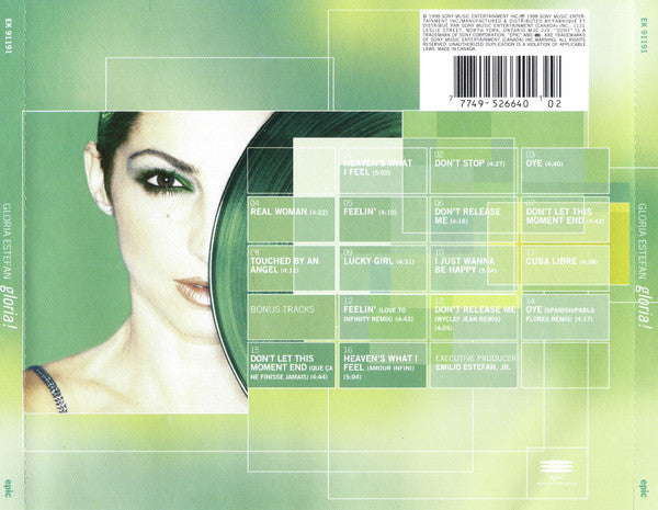 Buy Gloria Estefan : Gloria! (CD, Album) Online for a great price