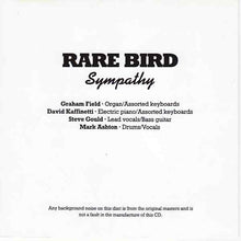 Load image into Gallery viewer, Rare Bird : Sympathy (CD, Comp, RE)
