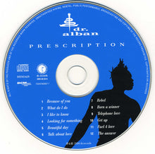 Load image into Gallery viewer, Dr. Alban : Prescription (CD, Album)
