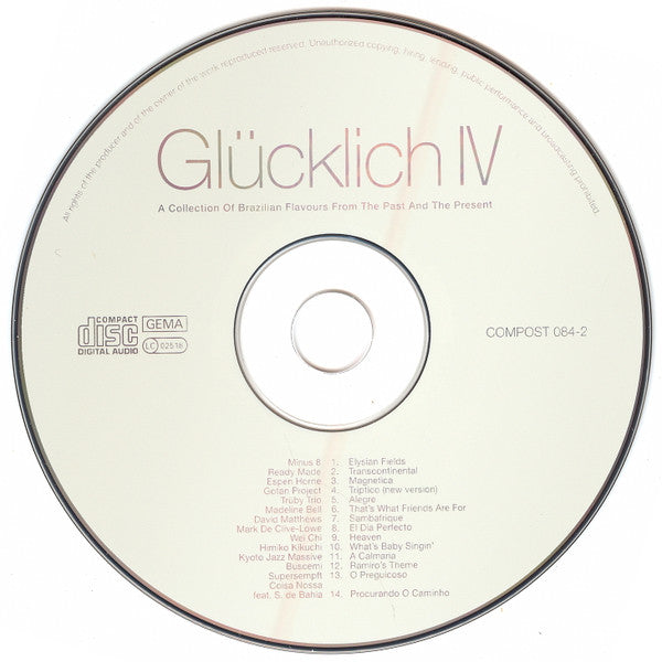 Buy Various : Glücklich IV (A Collection Of Brazilian Flavours