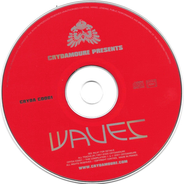 Buy Various : Crydamoure Presents Waves (CD, Comp, Mixed) Online