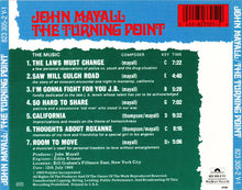 Load image into Gallery viewer, John Mayall : The Turning Point (CD, Album, RE)
