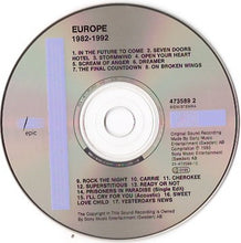 Load image into Gallery viewer, Europe (2) : 1982 - 1992 (CD, Comp)
