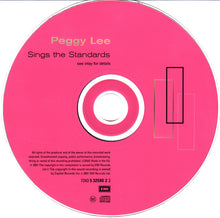 Load image into Gallery viewer, Peggy Lee : Sings The Standards (CD, Comp)

