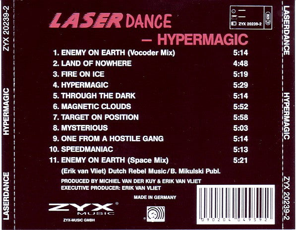 ◼︎HYPERMANIA CD 11曲収録 Buy Laserdance : Hypermagic (CD, Album) Online for a great price