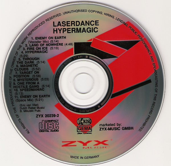 Buy Laserdance : Hypermagic (CD, Album) Online for a great price
