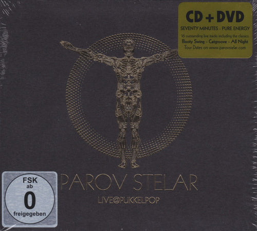 Parov Stelar : Live@Pukkelpop (CD, Album + DVD-V, Bon + Dig)